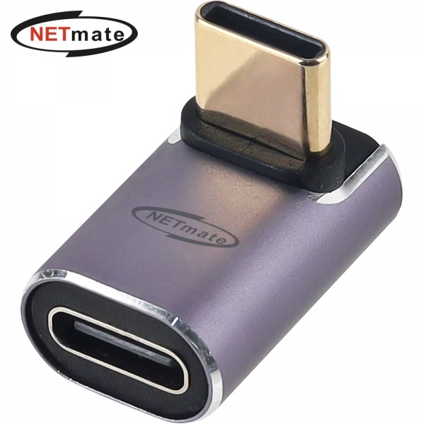 넷메이트 USB4 CM/CF 상하 꺾임 젠더 [NM-UG4CUA]
