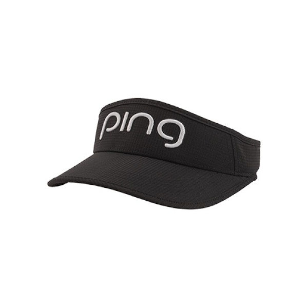 [핑 공식수입원 정품] PING HAT 레이디 에어로 바이저 201 블랙 모자