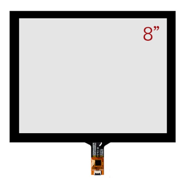 8인치 정전식 PCAP 터치패널 LCD 터치스크린 프레임 KTP080ZC-001