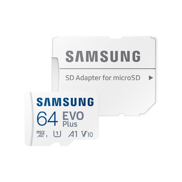 [공식인증] EVO Plus MicroSDXC SD어댑터포함 64GB [MB-MC64SA/KR] 2024 신모델