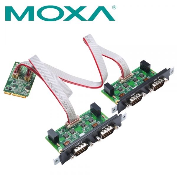 MOXA 아이솔레이션 (시리얼카드/RS422/485/MINI PCI-E/4port)[CP-134N-I-T]