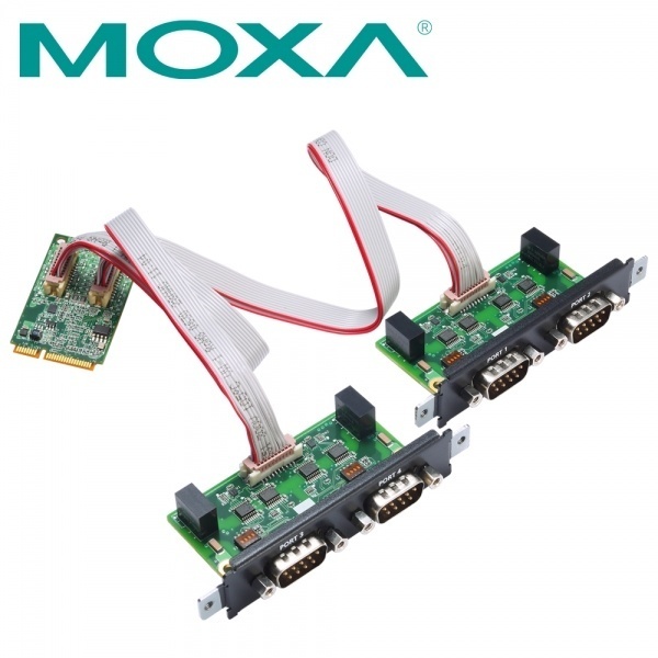 MOXA 아이솔레이션 (시리얼카드/RS232/MINI PCI-E/4port) [CP-104N-I-T]