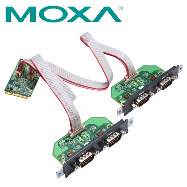 MOXA (시리얼카드/RS232/422/485/MINI PCI-E/4port) [CP-114N-T ]