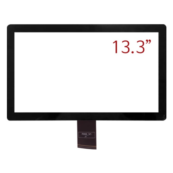 13.3인치 정전식 PCAP 터치패널 LCD 터치스크린 프레임 KTP133ZA-001