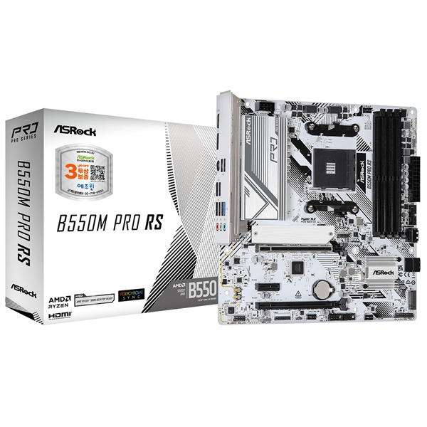 B550M Pro RS 에즈윈 (AMD B550/M-ATX)