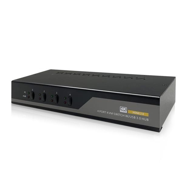 유니클래스 AI-234A [HDMI KVM스위치/4:1/USB/케이블포함]
