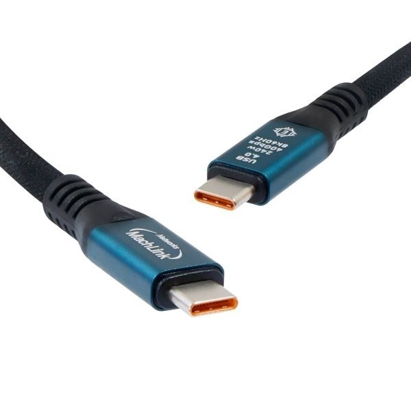 마하링크 USB4 PD240W 40Gbps 8K 초고속 케이블 [1.8M / ML-U4CC2]