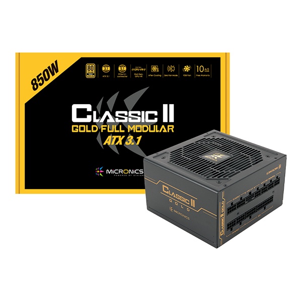 Classic II 850W 80PLUS GOLD 230V EU 풀모듈러 ATX3.1 (PCIE5.1) (ATX/850W)