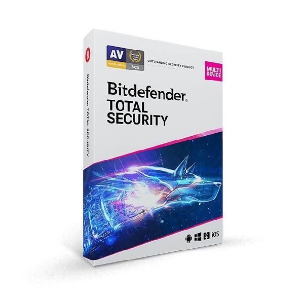 Total Security 비트디펜더 토탈 시큐리티 (Windows/Mac/IOS/Android) [개인용/라이선스/1년] [3 Device]