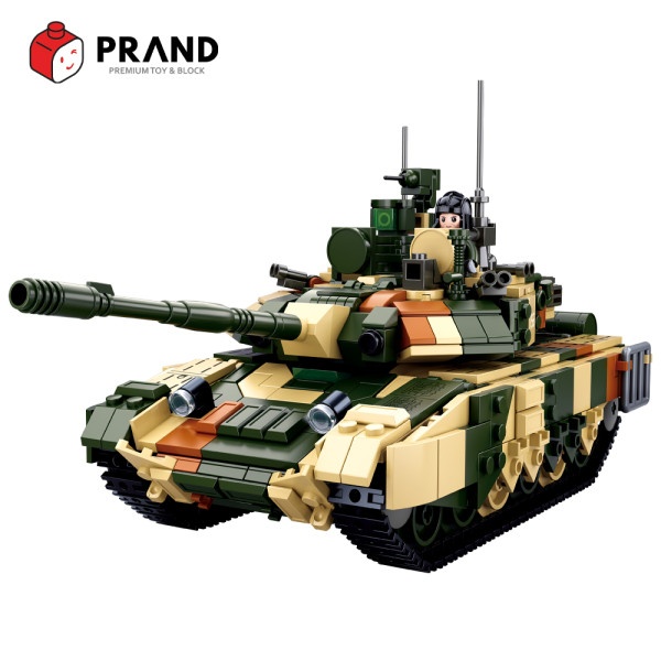 프랜디 블럭 탱크 T90MS 주력전차 조립 장난감 완구 테크닉 호환 TK-B0756