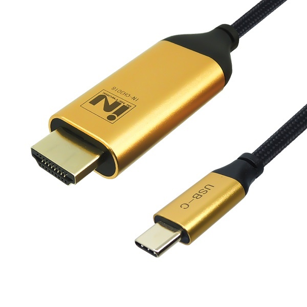 Type-C 3.1 to HDMI 2.0 미러링 케이블, 넷플릭스지원, IN-CH3018 / INU063 [1.8m]