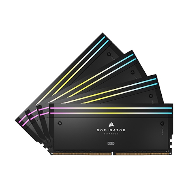 DDR5 PC5-48000 CL30 Dominator Titanium BLACK [96GB (24GB*4)] (6000)