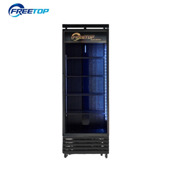 국산 1등급 수직 업소용 냉장고 쇼케이스 (블랙) [FT-470AB]