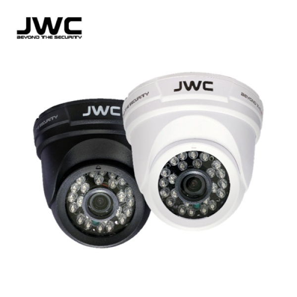 JWC-QN3D(W) 3.6mm IR 24LED SONY 근야 1/2.8 센서, 500만화소 ALL-HD 고해상도 실내 적외선 돔카메라
