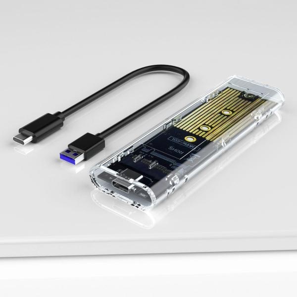 SSD 외장케이스, BZS1 [M.2 NVMe/USB3.1] [SSD미포함]