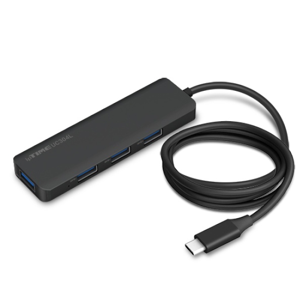ipTIME UC304L(USB허브/4포트) ▶ [무전원/C타입] ◀