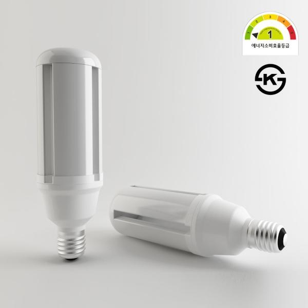 레이버스 보안등 LED 콘벌브 램프 전구 주광색 1등급 32W(E26)