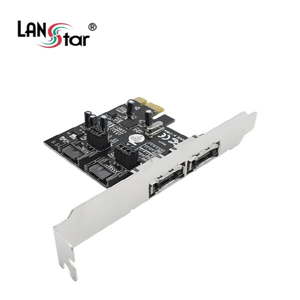 랜스타 SATA3*2 + ESATA*2 PCIE 카드 [LS-PCIE-2SATA]