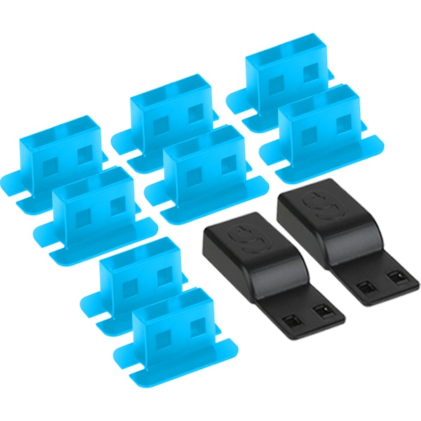 USB 포트 잠금장치, NETmate NM-DL01BL [블루]