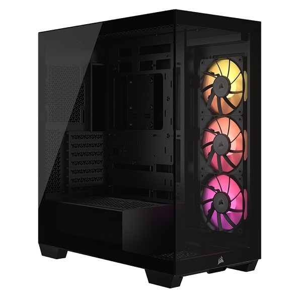 CORSAIR iCUE LINK 3500X RGB 강화유리 (블랙)[미들타워]