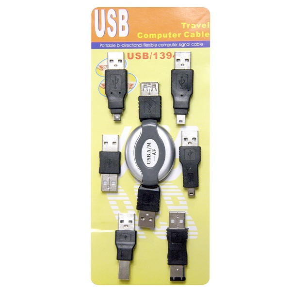 AQ1050 / USB 6종 젠더 SET/1EA