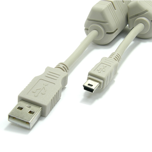 AQ0516 / 최고급형 USB AM - MINI 5P(M)케이블 1.2M /1EA