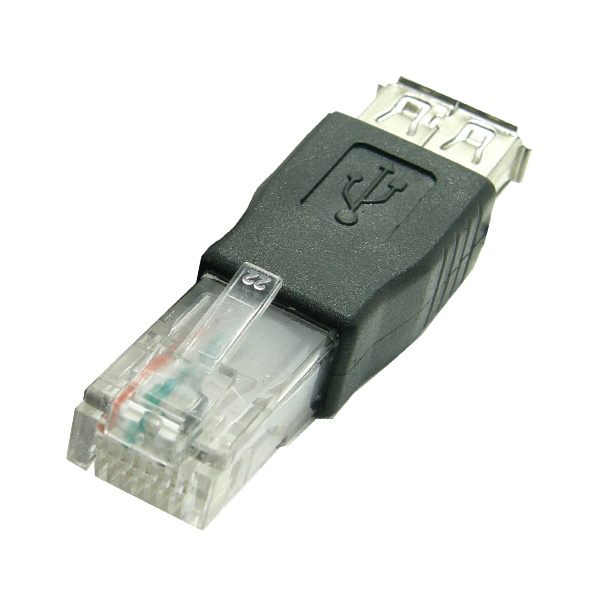 AQ0012 / RJ-45 - USB AF 젠더/1EA