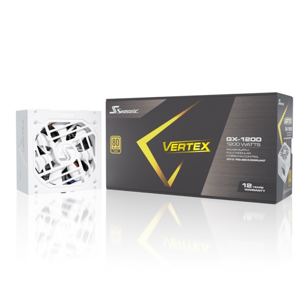 VERTEX GX-1200 GOLD 풀모듈러 화이트 ATX3.0 (ATX/1200W)