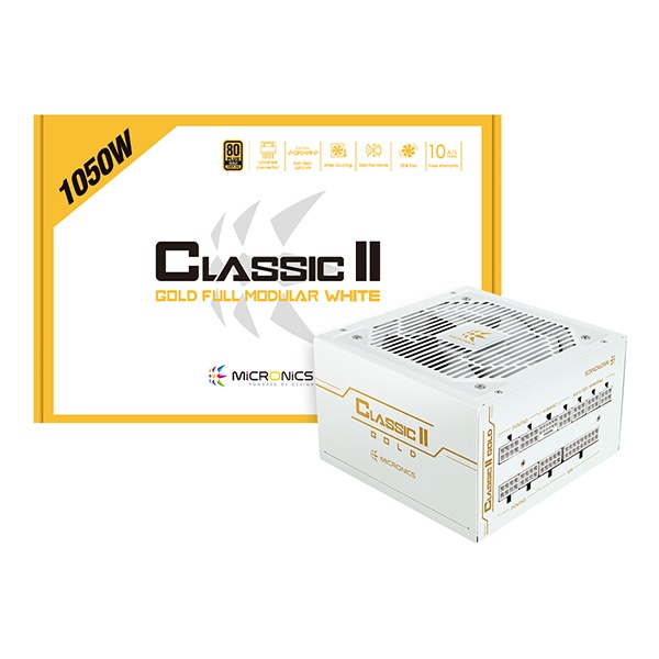 Classic II 1050W 80PLUS GOLD 230V EU 풀모듈러 화이트 PCIE5.0 (ATX/1050W)