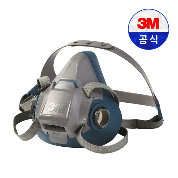 3M 6502(M) [필터미포함] 방독면 반면형면체