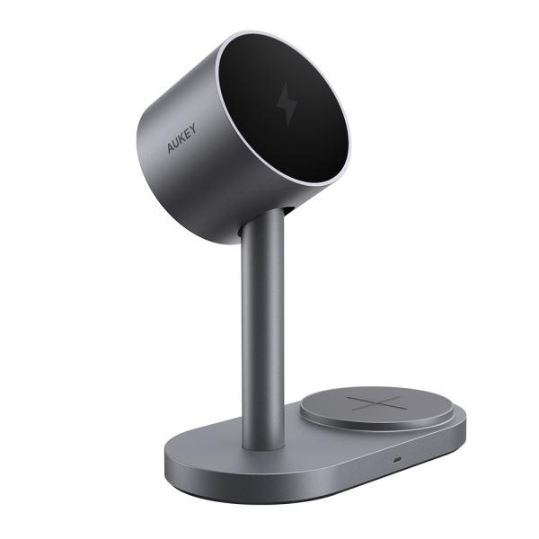 [AUKEY] 아오키  MagFusion 맥퓨전 2X Qi 25w 2in1 듀얼 초고속 무선 충전 스탠드