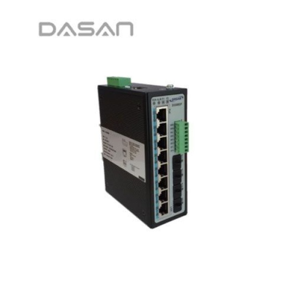 다산네트웍스 D3308GP (산업용 스위칭허브/8포트/1000Mbps/PoE/2TP/2SFP)