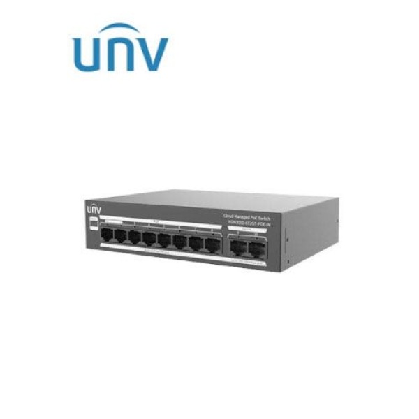 유니뷰 NSW3000-8T2GT-POE-IN 클라우드관리 (스위칭허브/8포트/100Mbps/PoE+/2TP)
