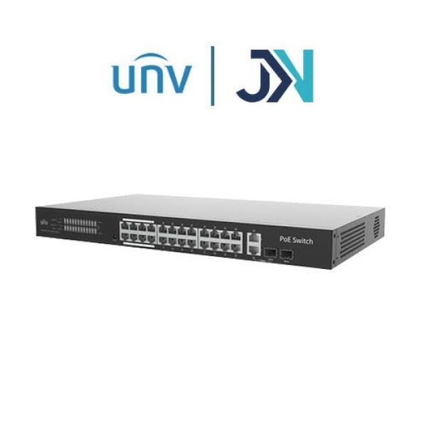 유니뷰 NSW3000-25GT1GP1GC-POE-IN PoE 클라우드 관리 (스위칭허브/24포트/1000Mbps/PoE+/1TP/1SFP)