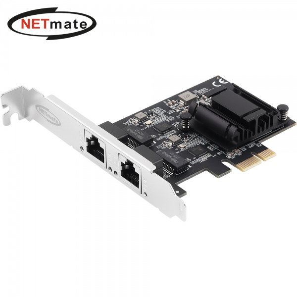 넷메이트 NM-PL252 멀티 기가비트 (유선랜카드/2.5G/PCI-E/2포트) [슬림PC겸용]