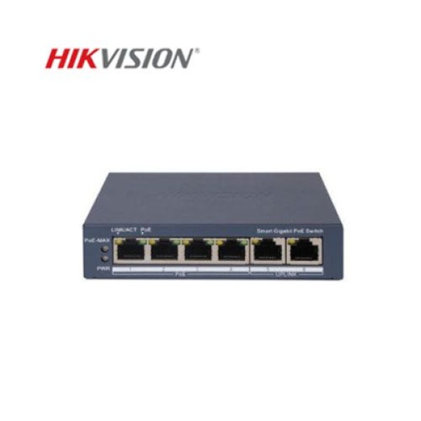 DS-3E1506P-EI (스위칭허브/4포트/1000Mbps/PoE/2TP)