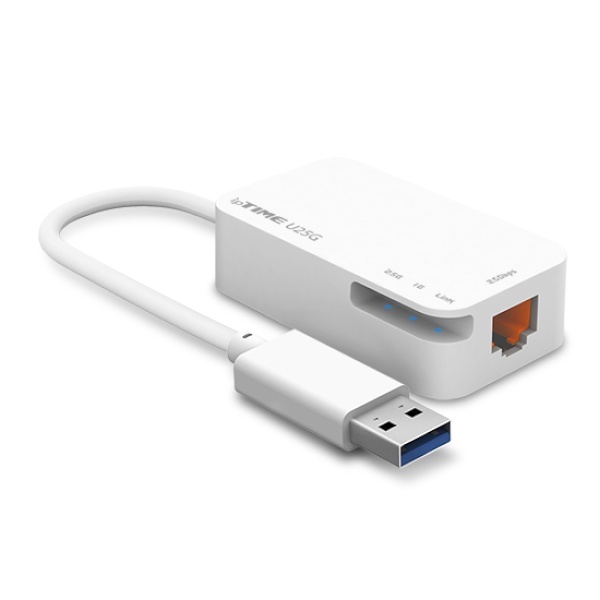 ipTIME U25G [유선랜카드/USB3.0/2500Mbps] [유료배송] (수량구매, 방문수령, 합배송시 추천 옵션 ) ▶ U2500 후속모델 ◀
