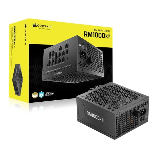 RMx SHIFT Series 80PLUS GOLD 풀모듈러 ATX3.1 RM1000x [1000W] [블랙]