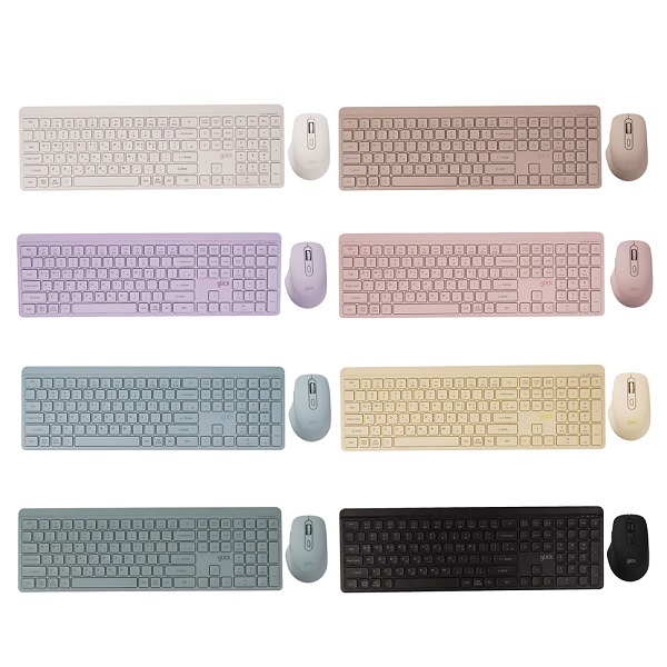무선 데스크탑 세트, 오피스프로 WMK1100 (더스트 핑크)
