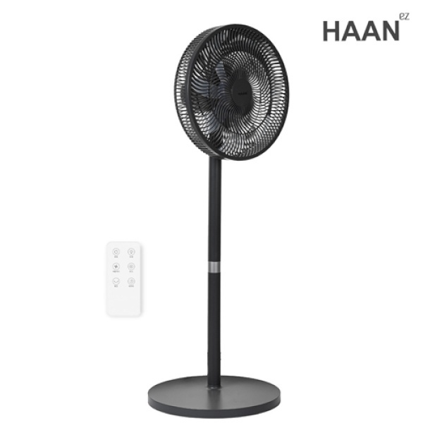 3WAY 스탠드 선풍기 그레이 리모컨형 [HAAN-HAC100R]