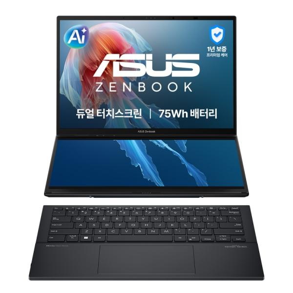 젠북 듀오14 UX8406CA-QL431W (Ultra9 285H/ 32GB/1TB/Win11Home/OLED) [기본제품]