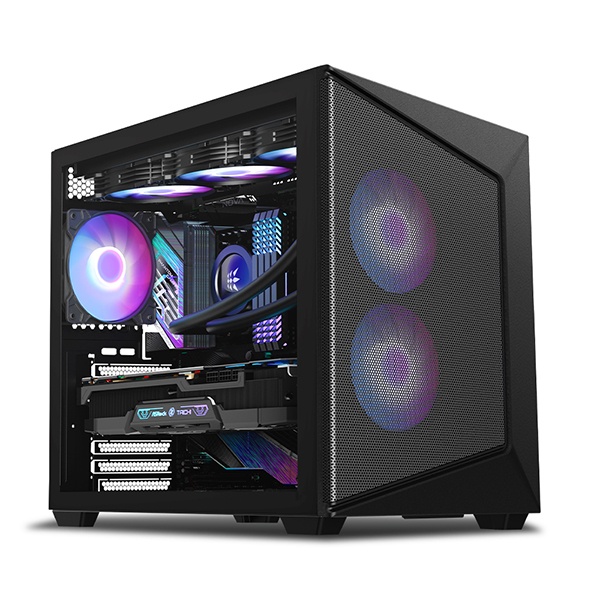 마이크로닉스 WIZMAX 릿지 PRO [미들타워] [블랙]