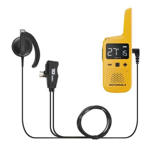 MOTOROLA T39D 무전기용 더뮤 TM-EM3000 귀걸이형 힐링 이어마이크