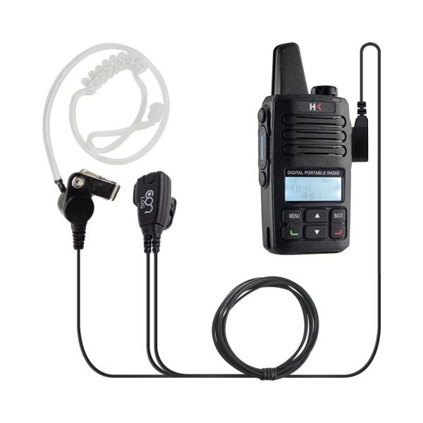 HK일렉트로닉스 TA-820 디지털무전기용 로그 IN8000T 이어마이크