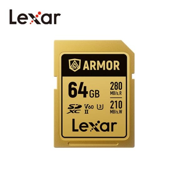 렉사 SDXC 아머 골드 프로 UHS 2 64GB