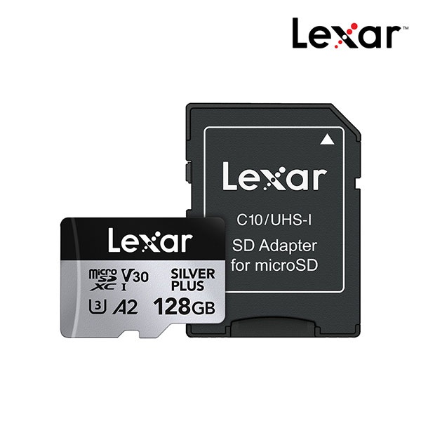 렉사 MICRO SD 실버 플러스 205/105MB U3 A2 V30 4K 128GB