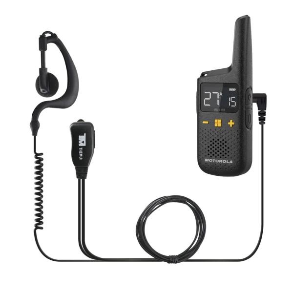 MOTOROLA 블랙D 디지털무전기용 더뮤 TM-M3100 귀걸이형 라이트 이어마이크