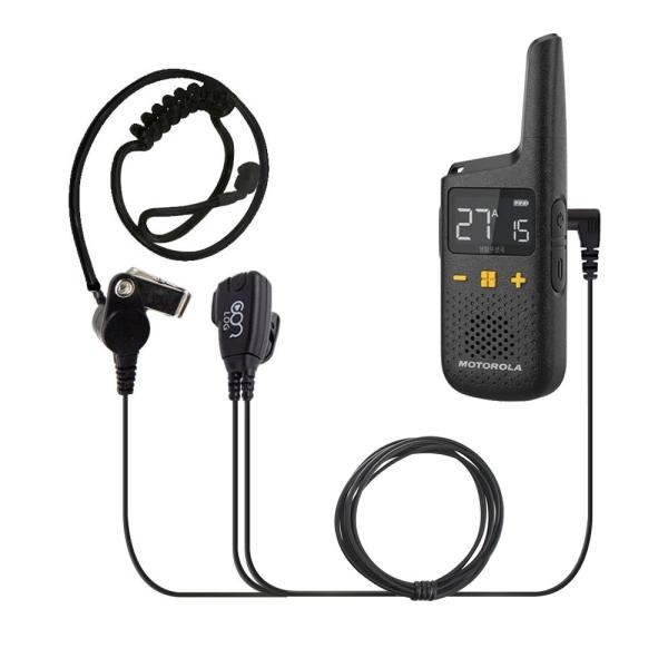 MOTOROLA 블랙D 디지털무전기용 로그 IN8000T 블랙 이어마이크