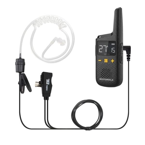 MOTOROLA 블랙D 디지털무전기용 더뮤 TM-EM1000 이어마이크