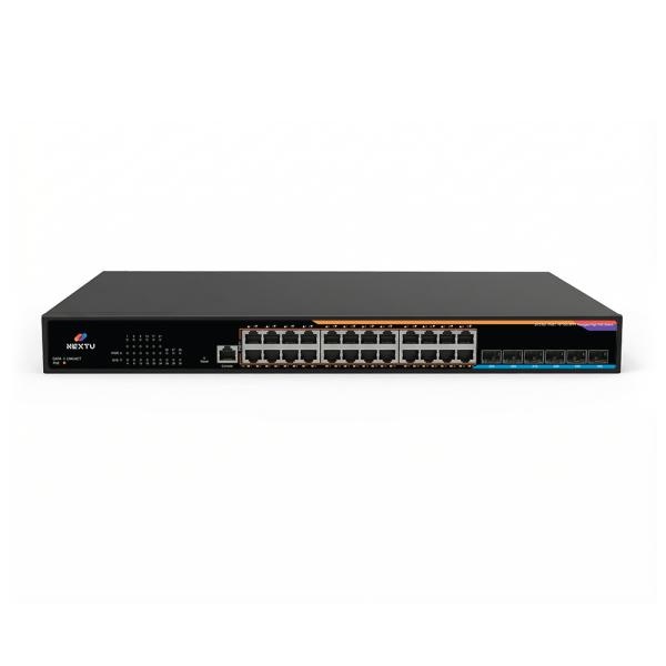 NEXTU-포넥트 MX2  POE5130L3-10G (스위칭허브/24포트/PoE++/2500Mbps/6SFP)